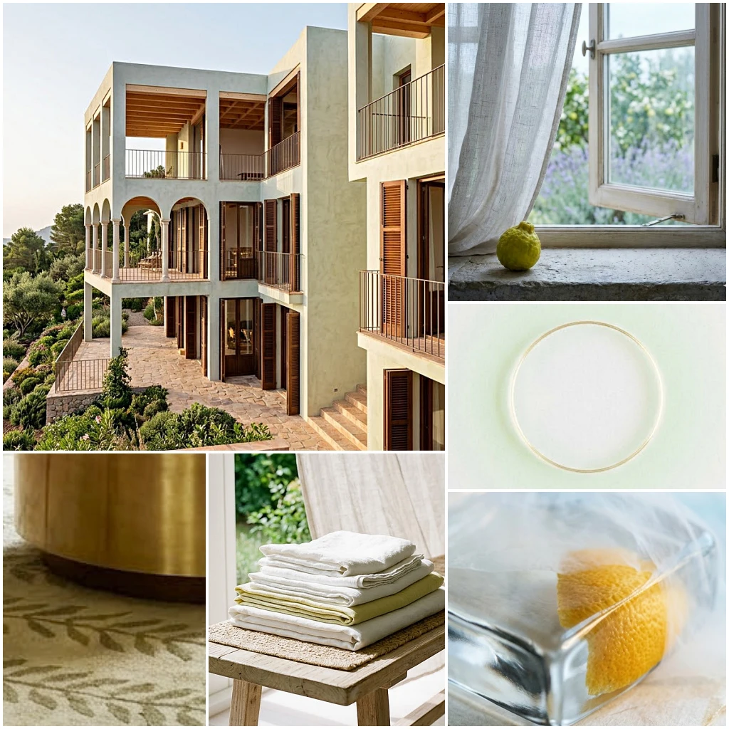 A moodboard for Bergamot