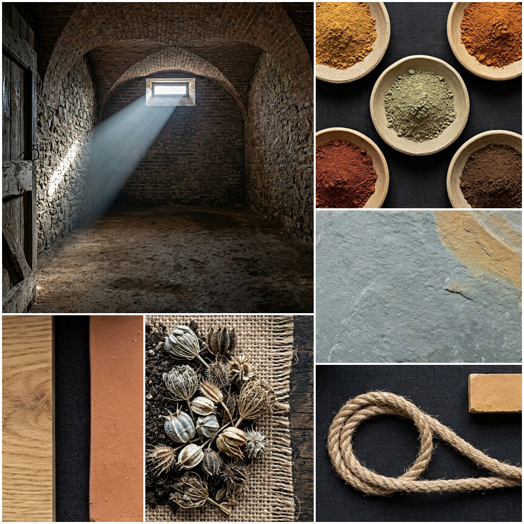 A moodboard for Carrot seed