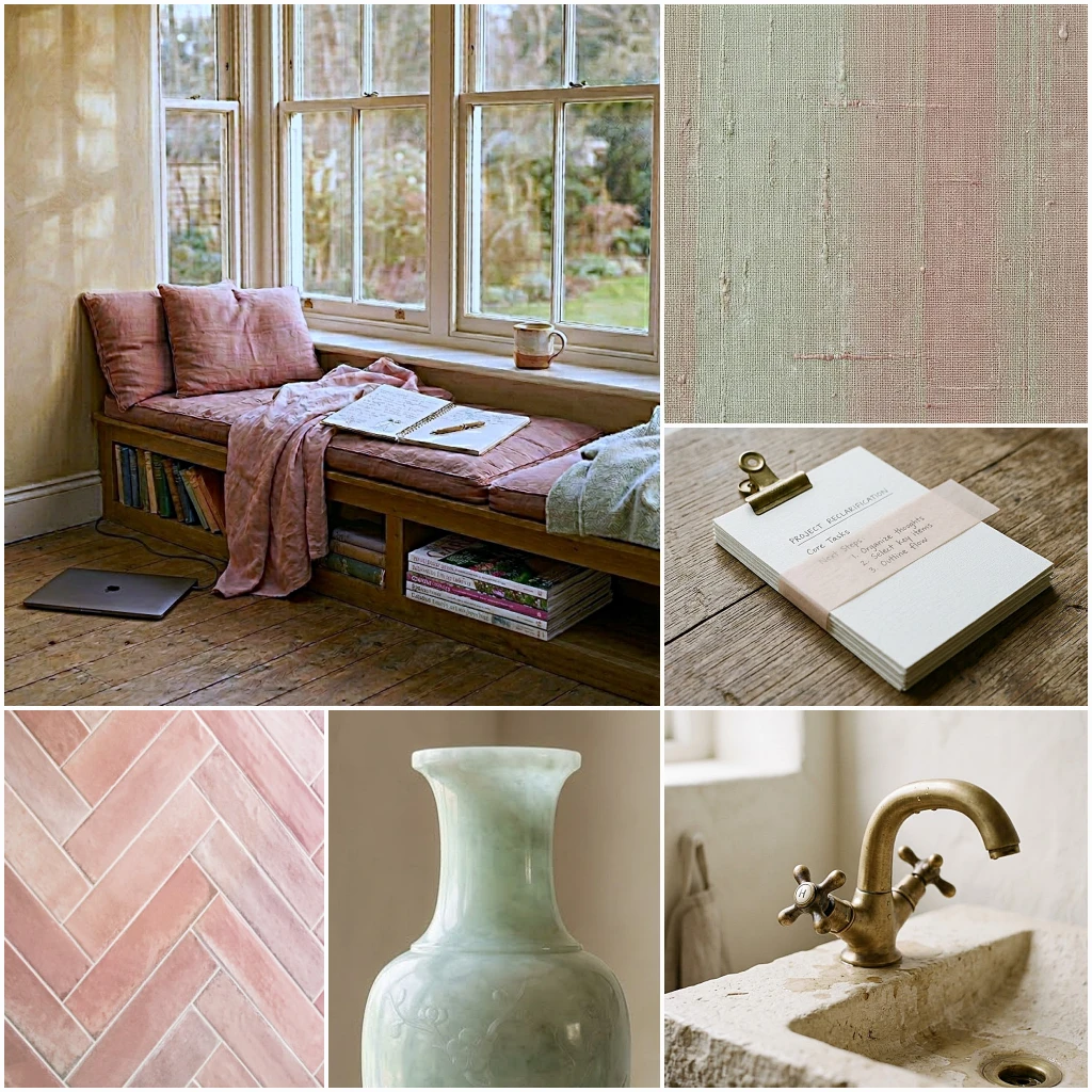 A moodboard for Geranium