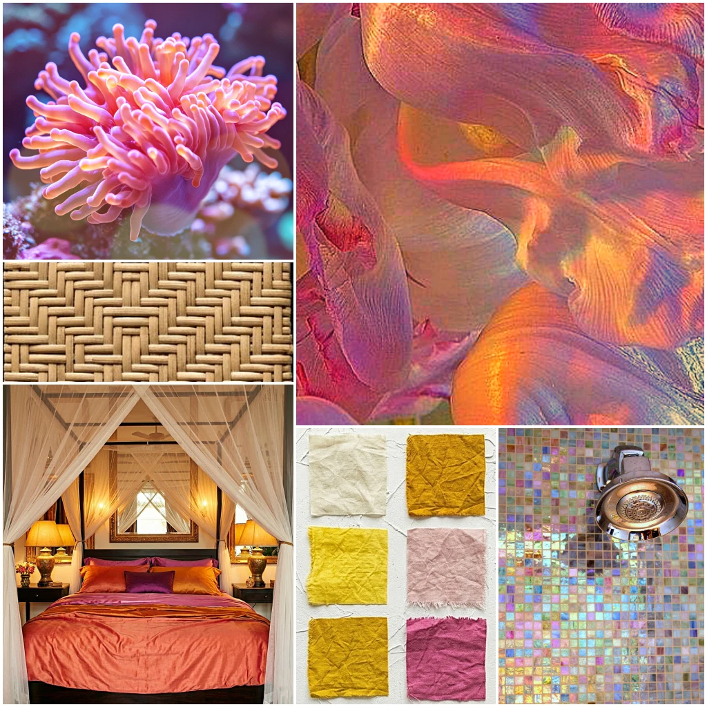 A moodboard for Ylang Ylang Extra